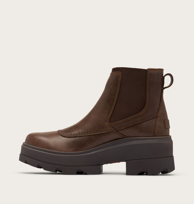 JOAN FRWD Women's Waterproof Chelsea Boot, Color: Tobacco, Blackened Brown, image 3