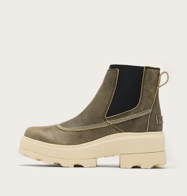 JOAN FRWD Women's Waterproof Chelsea Boot, Color: Canoe, Bleached Ceramic, image 3