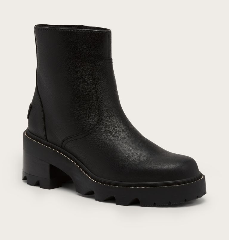 Women's JOAN NOW Zip Bootie, Color: Black, Black, image 6