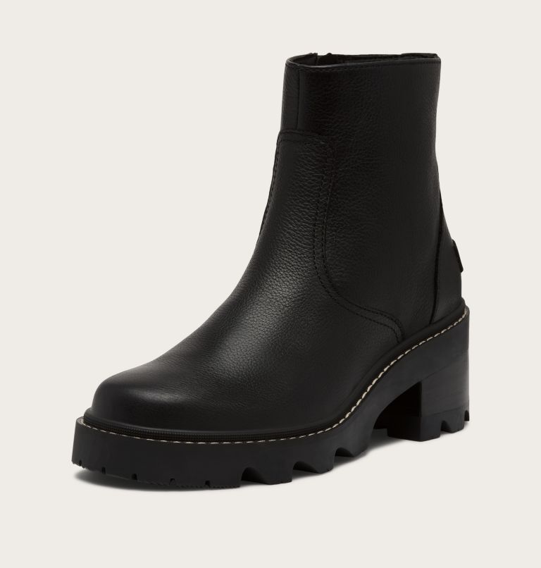 Women's JOAN NOW Zip Bootie, Color: Black, Black, image 7