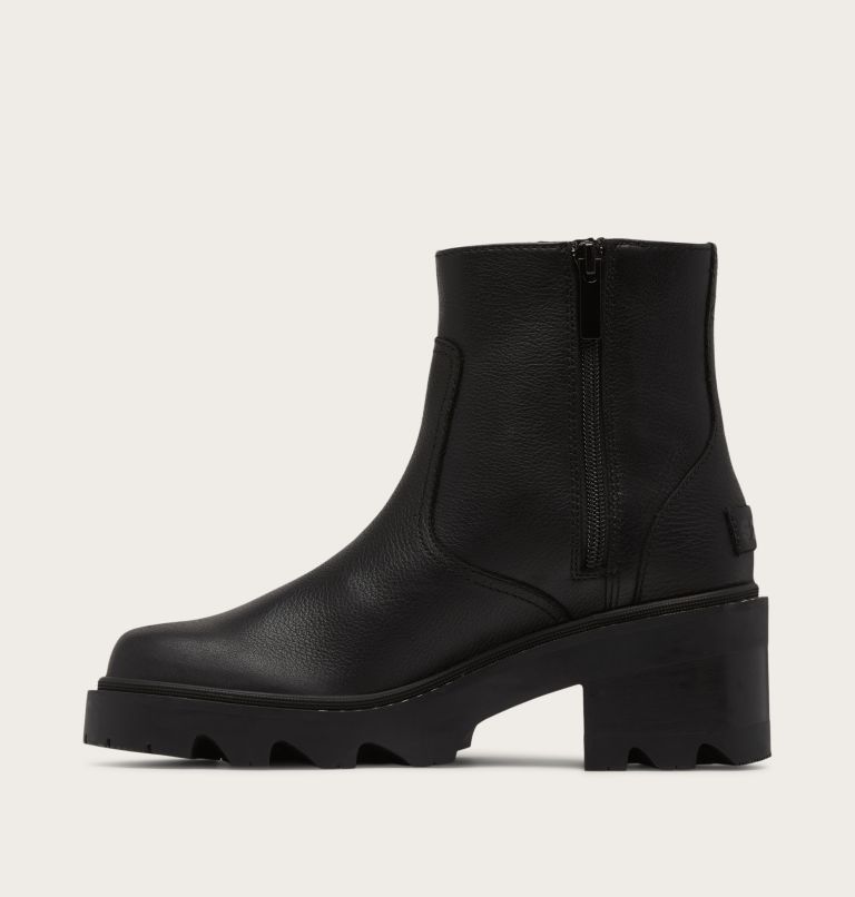 Women's JOAN NOW Zip Bootie, Color: Black, Black, image 3