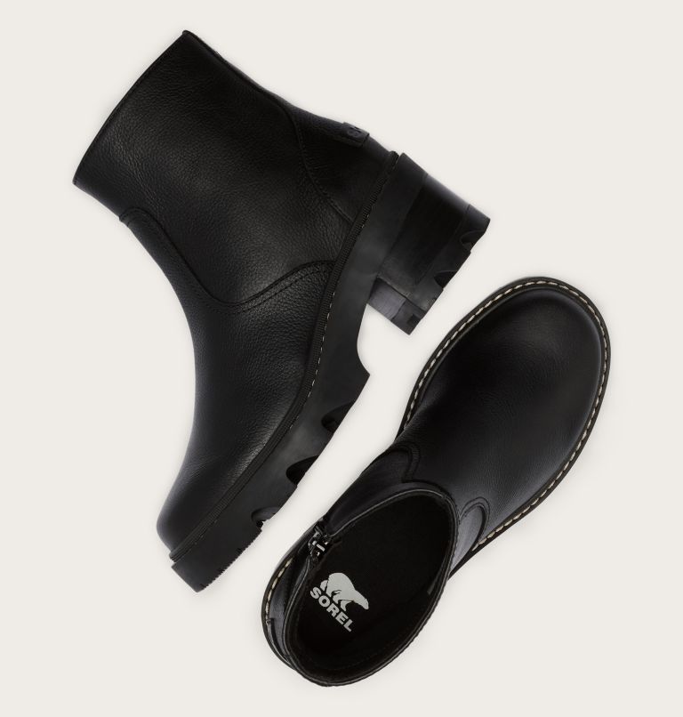 Women's JOAN NOW Zip Bootie, Color: Black, Black, image 4