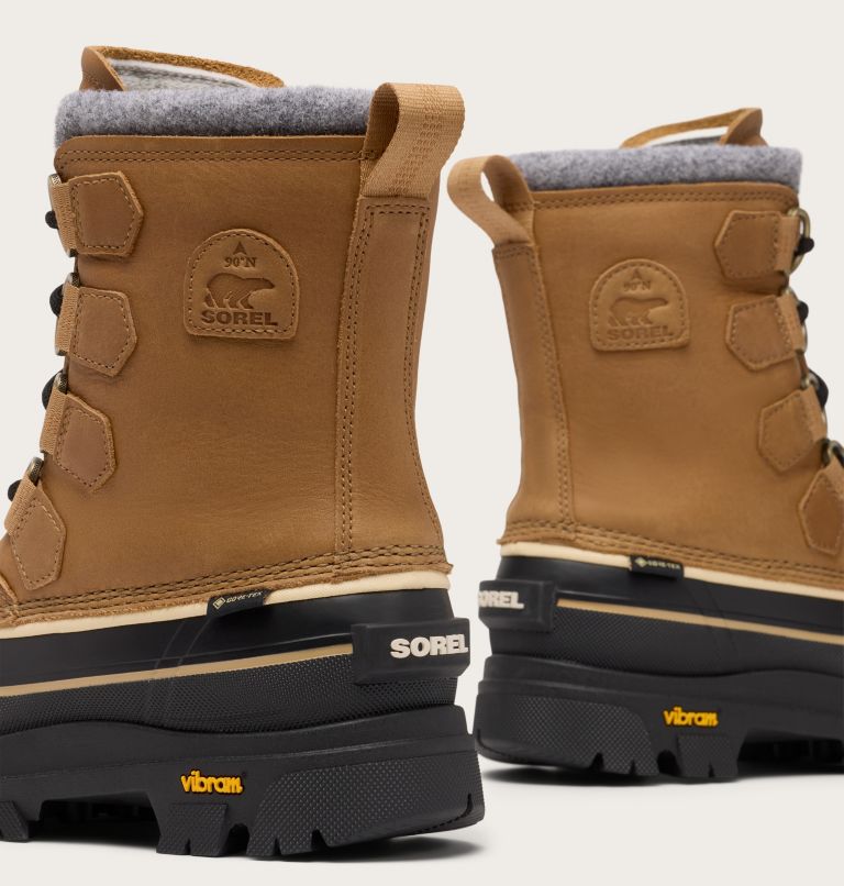 CARIBOU HORIZON GTX Women's Winter Boot, Color: Caribou Buff, Black, image 4