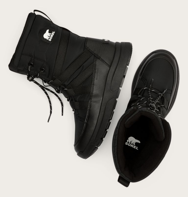 WHITNEY III TALL Women's Waterproof Boot, Color: Black, Black, image 4