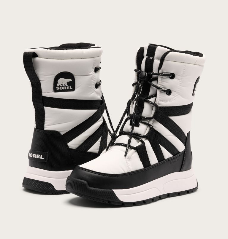 WHITNEY III TALL Women's Waterproof Boot, Color: Sea Salt, Black, image 8