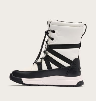 Women's WHITNEY III Tall Waterproof Boots, Color: Sea Salt, Black, image 3