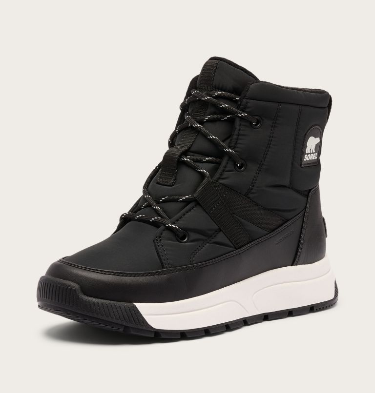WHITNEY III MID Women's Waterproof Boot, Color: Black, Sea Salt, image 7