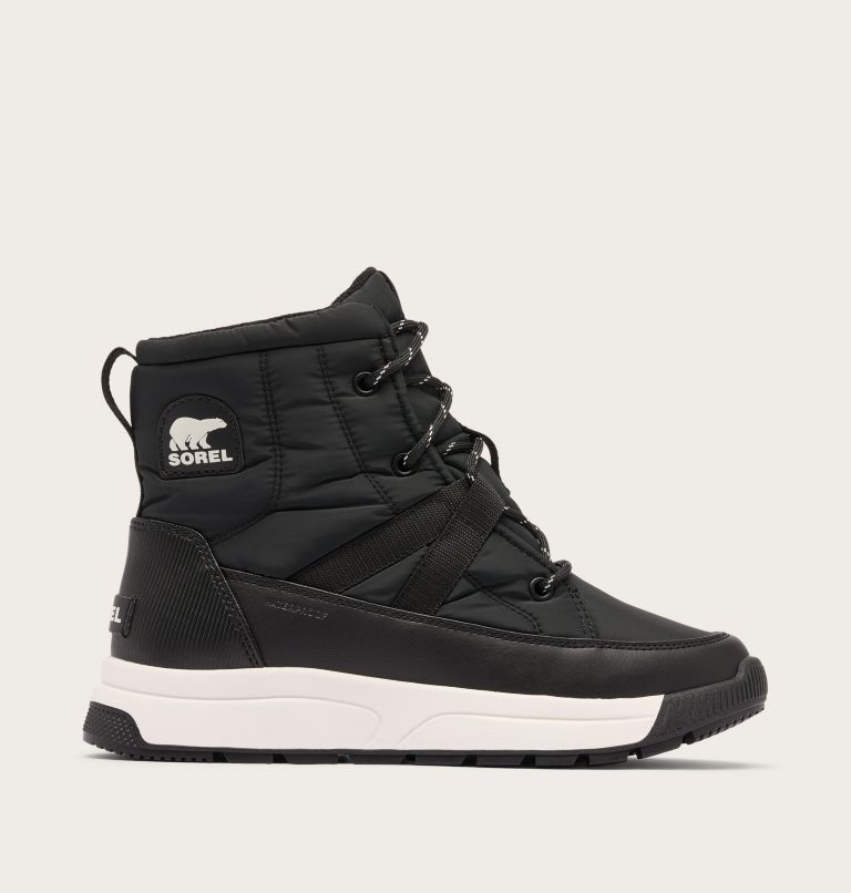 WHITNEY III MID Women's Waterproof Boot, Color: Black, Sea Salt, image 1