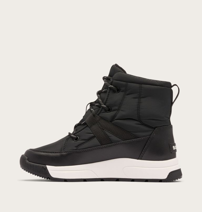 WHITNEY III MID Women's Waterproof Boot, Color: Black, Sea Salt, image 3