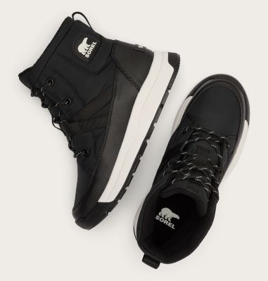 Women's WHITNEY III Mid Waterproof Boots, Color: Black, Sea Salt, image 20