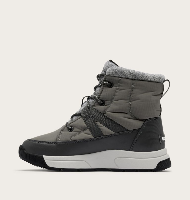 WHITNEY III MID Women's Waterproof Boot, Color: Quarry, Grill, image 3