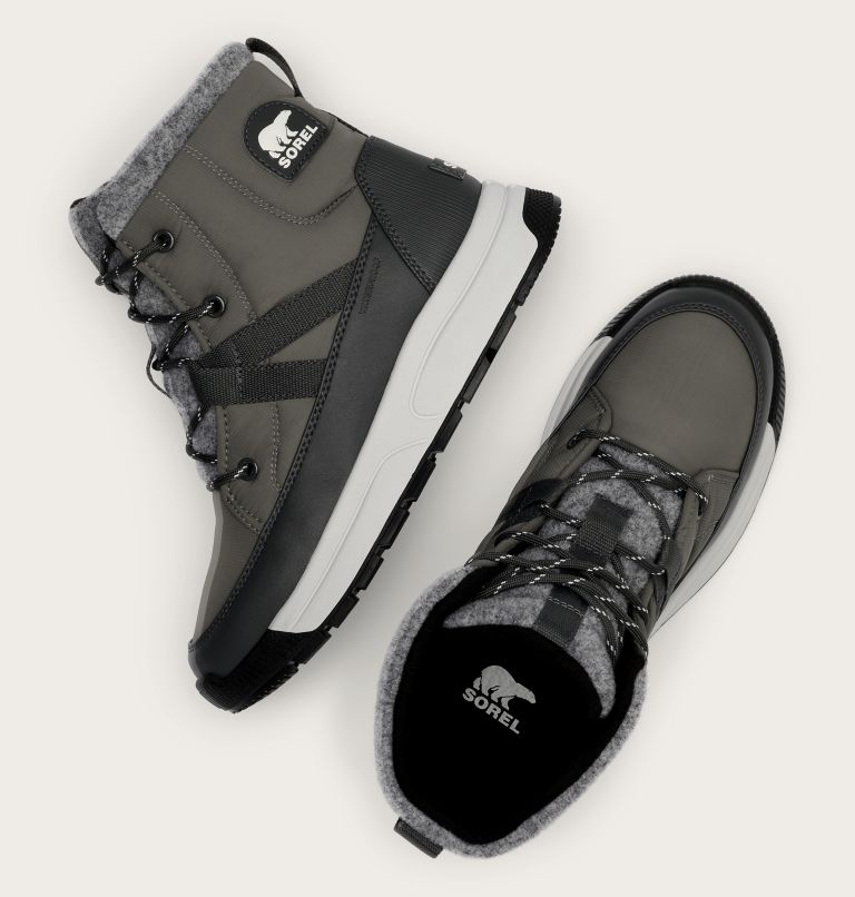 WHITNEY III MID Women's Waterproof Boot, Color: Quarry, Grill, image 4