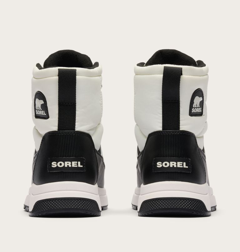 WHITNEY III MID Women's Waterproof Boot, Color: Sea Salt, Black, image 2