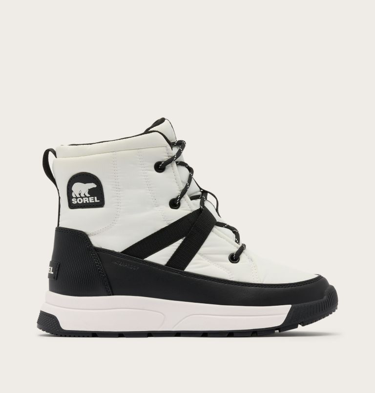 WHITNEY III MID Women's Waterproof Boot, Color: Sea Salt, Black, image 1