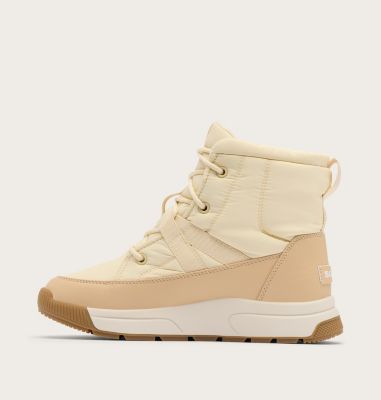 Women's WHITNEY III Mid Waterproof Boots, Color: Honey White, Ceramic, image 3