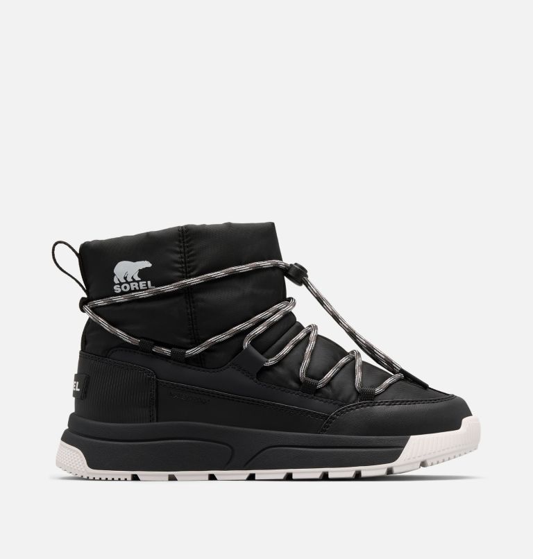 WHITNEY III Women's Waterproof Slip-On Boot, Color: Black, Sea Salt, image 1
