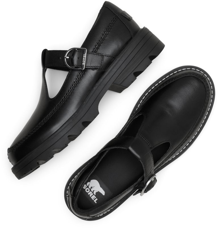 REVEL AVE Women's Mary Jane, Color: Black, Black, image 5