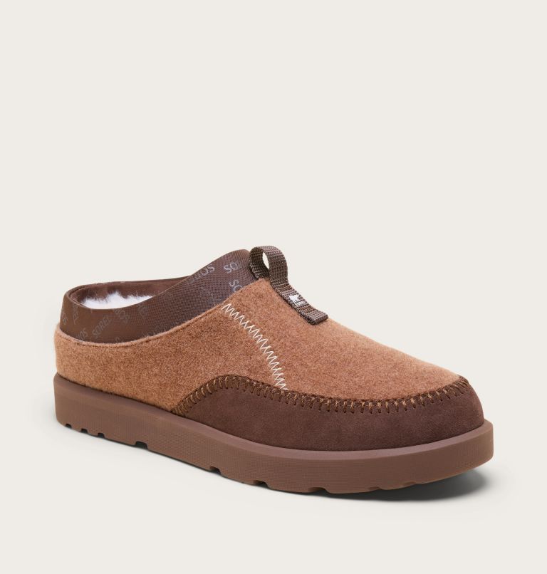 BYWAYS MULE Men's Slipper, Color: Velvet Tan, Tobacco, image 6