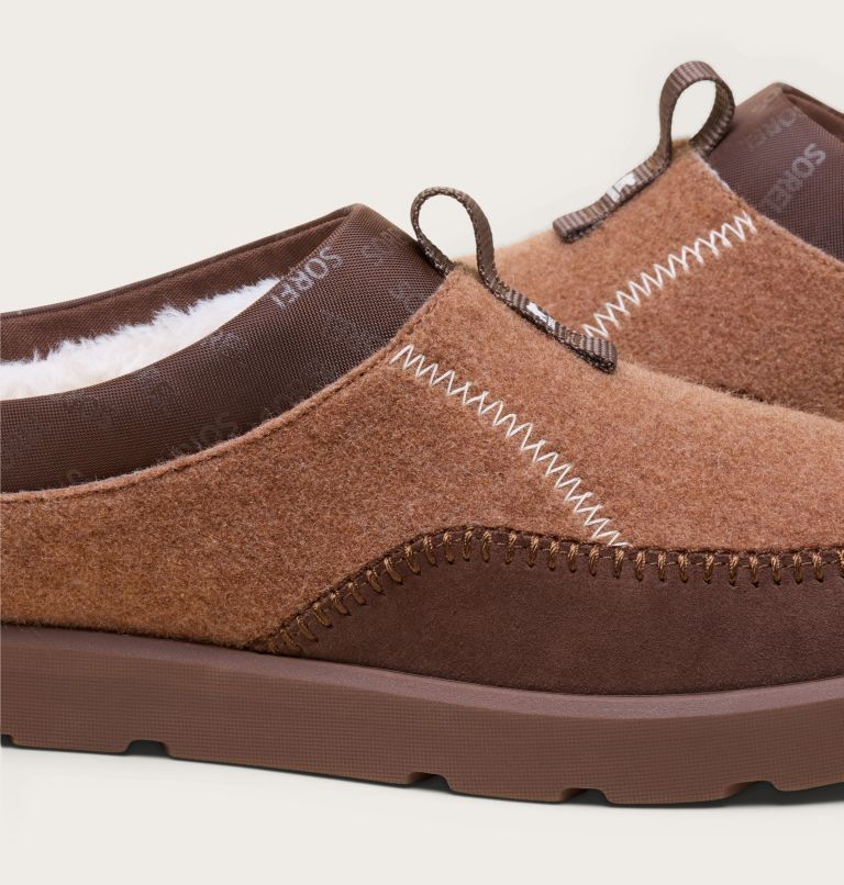 BYWAYS MULE Men's Slipper, Color: Velvet Tan, Tobacco, image 9