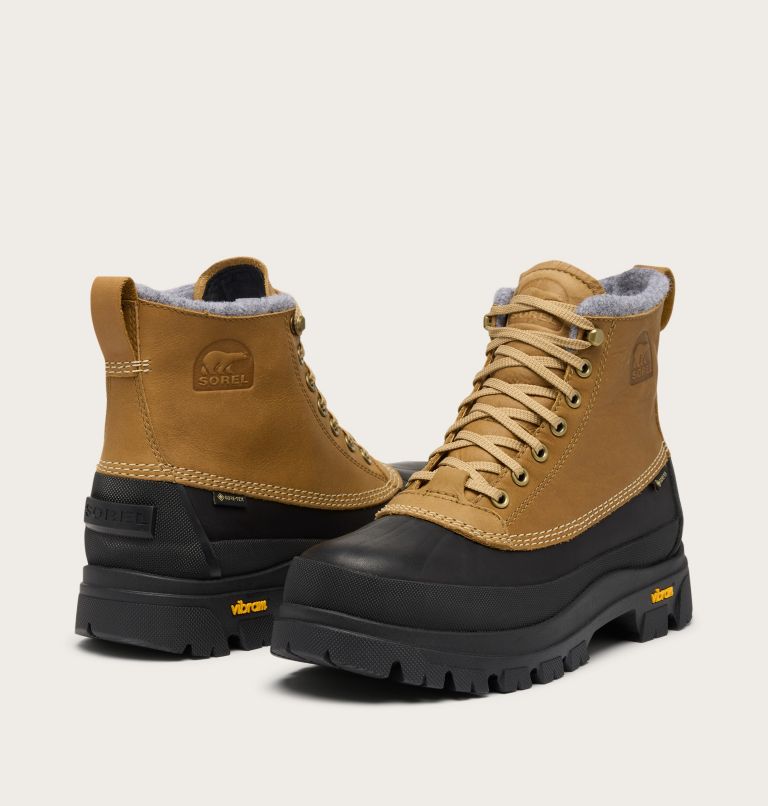 Men's DAYSTORM HORIZON GTX Boots, Color: Caribou Buff, Black, image 8
