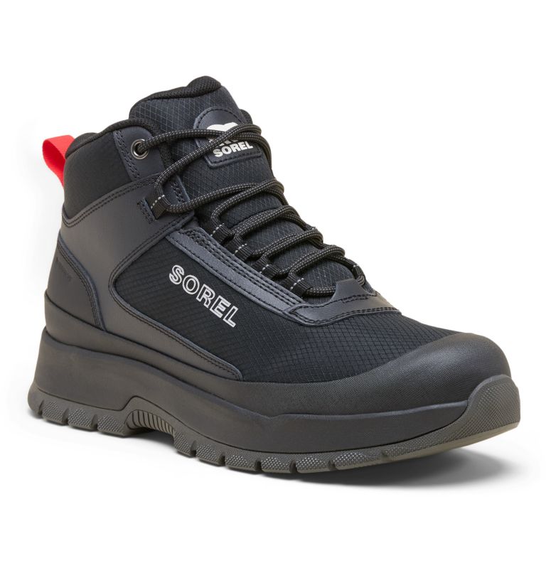 Men's OUTING NW Mid Waterproof Sneaker, Color: Black, Black, image 6