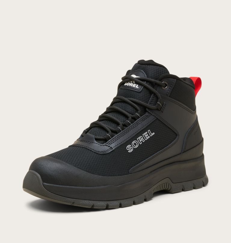 Men's OUTING NW Mid Waterproof Sneaker, Color: Black, Black, image 7