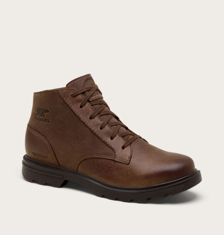 Men's CYPRUS Waterproof Boots, Color: Tobacco, Blackened Brown, image 6