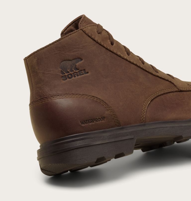 Men's CYPRUS Waterproof Boots, Color: Tobacco, Blackened Brown, image 9