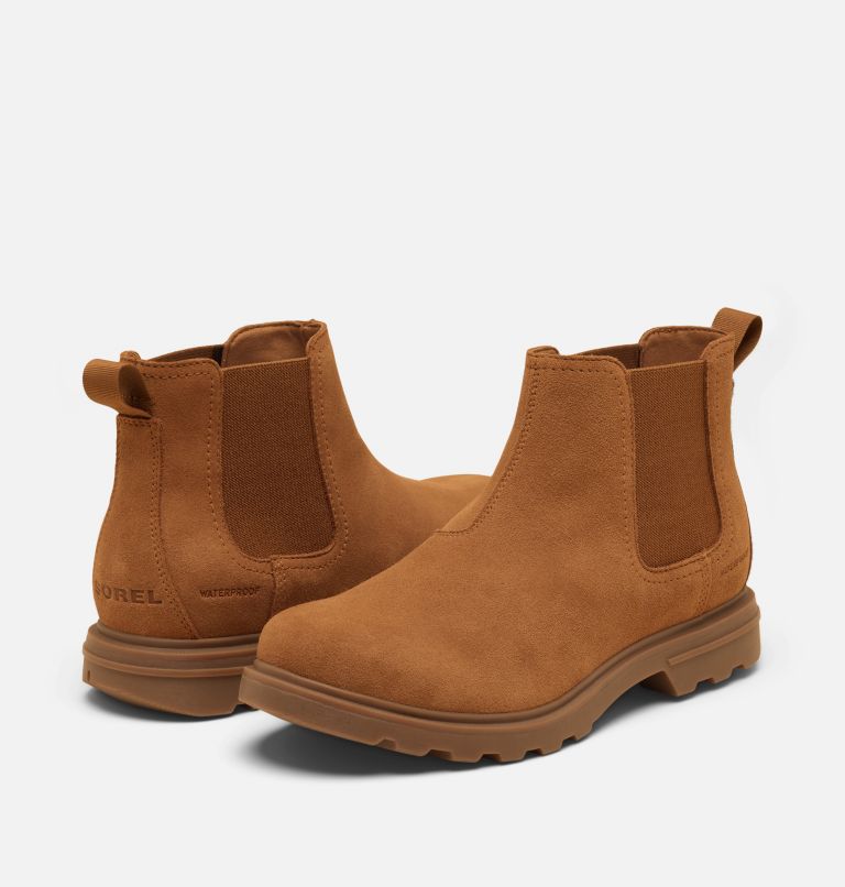 CYPRUS Men's Waterproof Chelsea Boot, Color: Velvet Tan, Gum 10, image 8