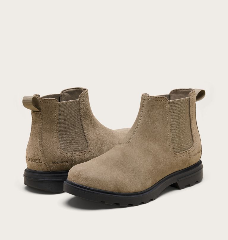 CYPRUS Men's Waterproof Chelsea Boot, Color: Khaki II, Jet, image 8