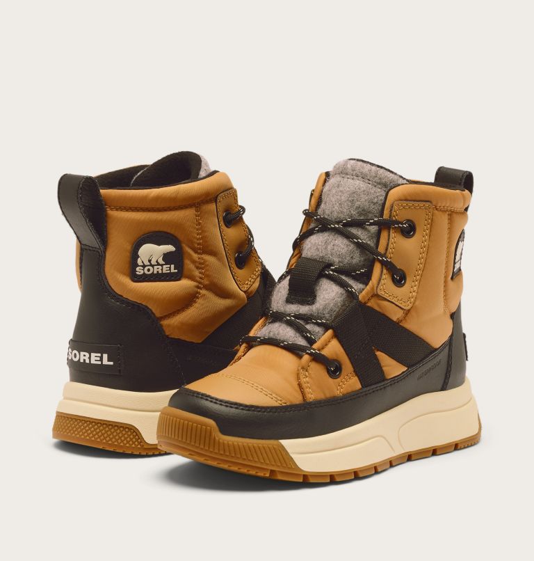 YOUTH WHITNEY III MID WP, Color: Tawny Buff, Black, image 8