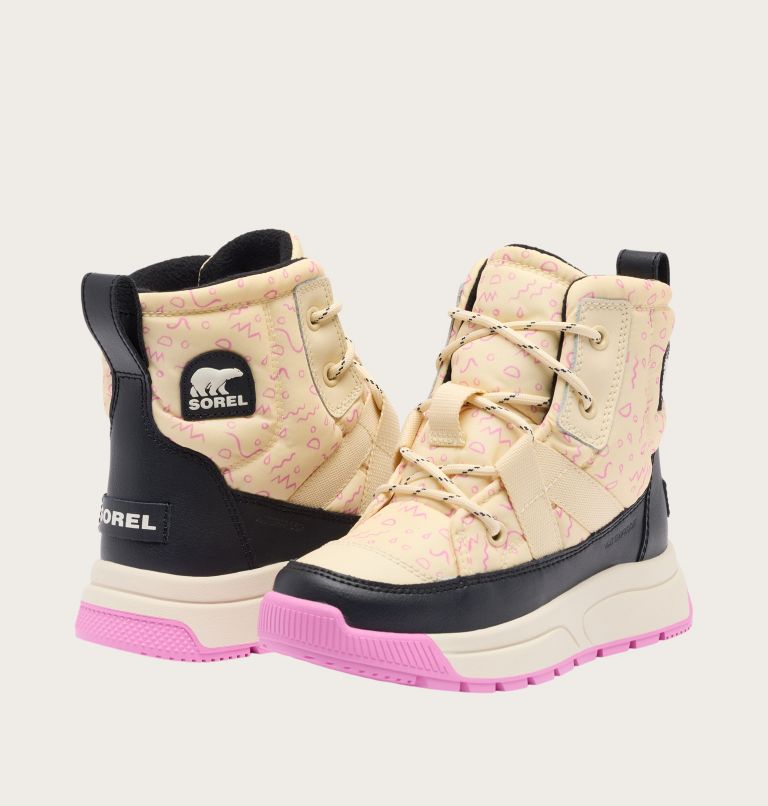 YOUTH WHITNEY III MID WP, Color: Honey White, Black, image 8