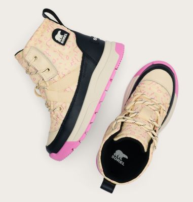 Botte de Neige Imperméable WHITNEY III Junior, Color: Honey White, Black, image 8