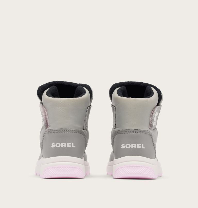 CHILDREN'S WHITNEY III STRAP MID Waterproof Boot, Color: Dove, Pink Dawn, image 2