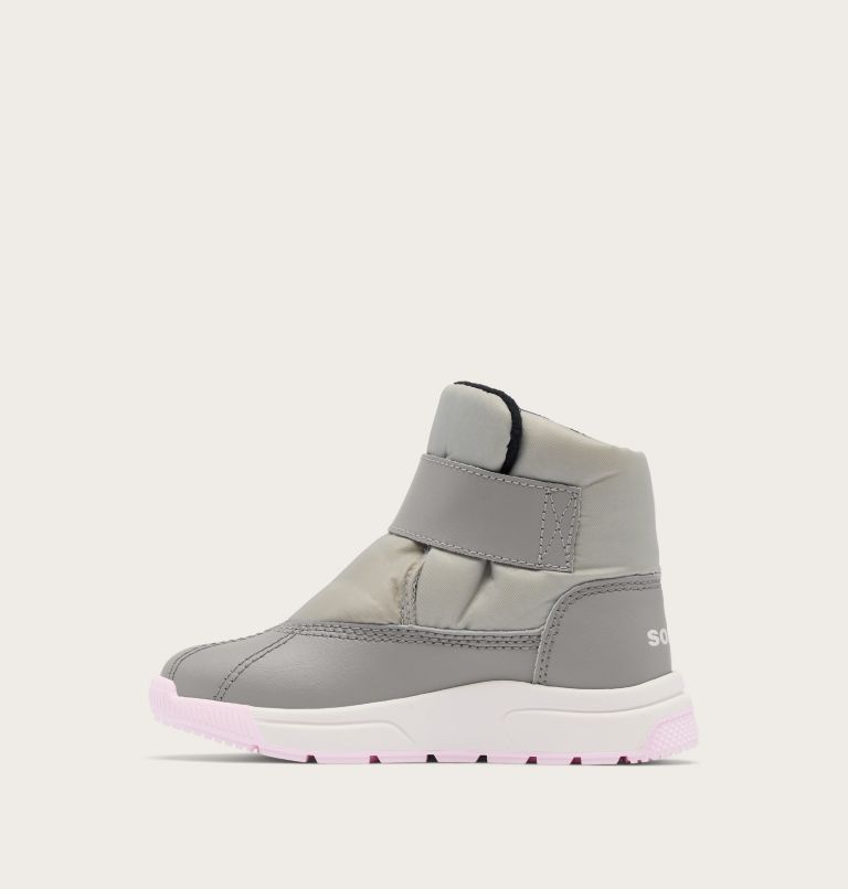 CHILDREN'S WHITNEY III STRAP MID Waterproof Boot, Color: Dove, Pink Dawn, image 3