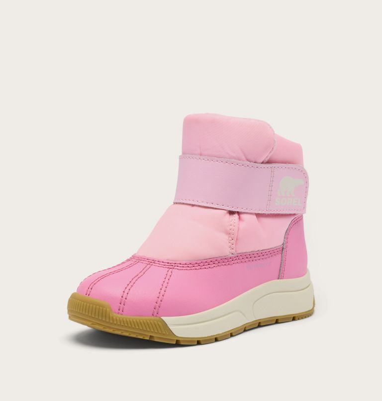 CHILDREN'S WHITNEY III STRAP MID Waterproof Boot, Color: Pink Flare, Orchid, image 7