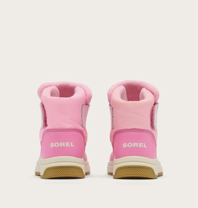 CHILDREN'S WHITNEY III STRAP MID Waterproof Boot, Color: Pink Flare, Orchid, image 2