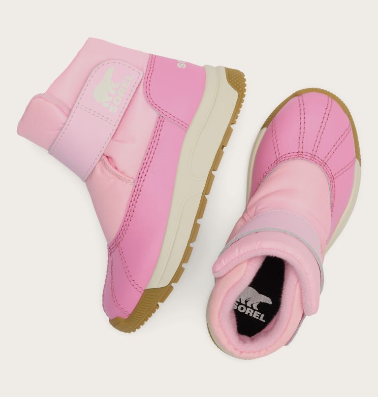 CHILDREN'S WHITNEY III STRAP MID Waterproof Boot, Color: Pink Flare, Orchid, image 4