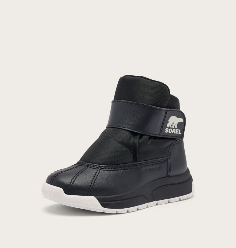 TODDLER WHITNEY III STRAP MID Winter Boot, Color: Black, Sea Salt, image 7