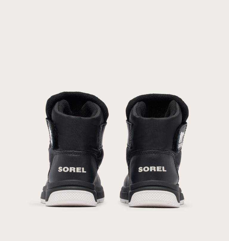 TODDLER WHITNEY III STRAP MID Winter Boot, Color: Black, Sea Salt, image 2
