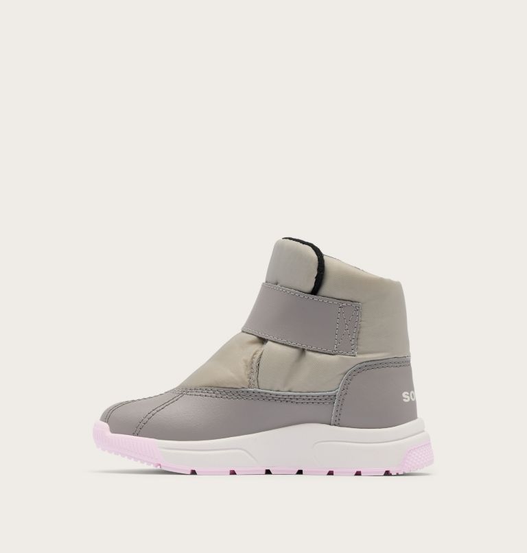 TODDLER WHITNEY III STRAP MID Winter Boot, Color: Dove, Pink Dawn, image 3