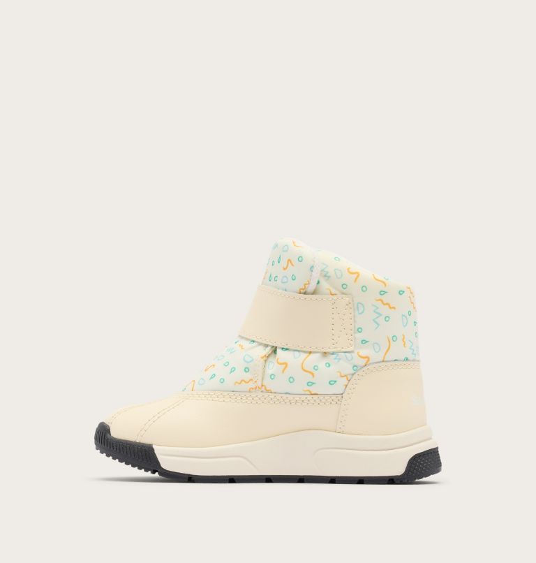 TODDLER WHITNEY III STRAP MID Winter Boot, Color: Snow, Honey White, image 3