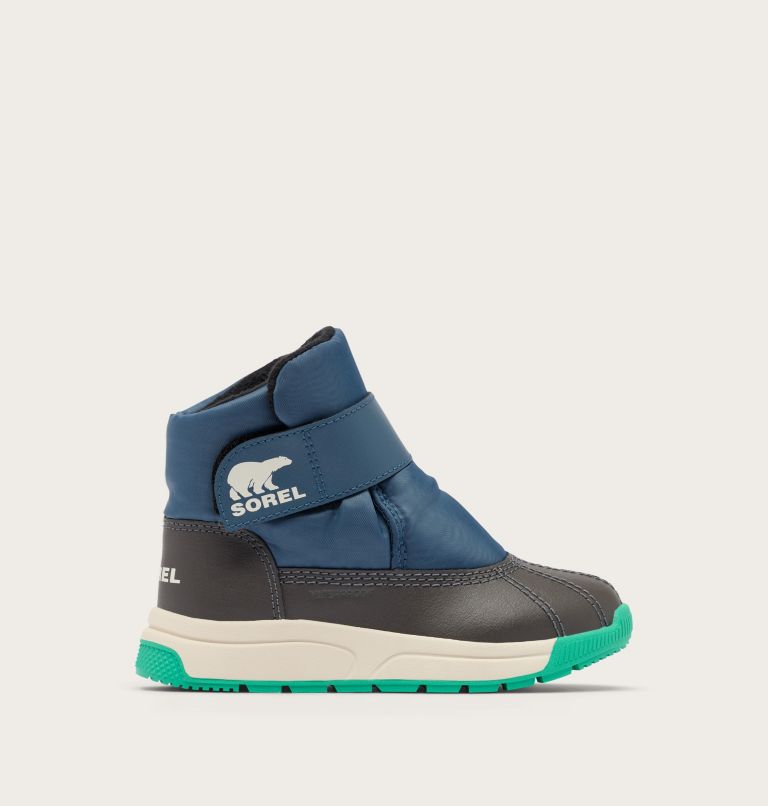 TODDLER WHITNEY III STRAP MID Winter Boot, Color: Uniform Blue, Jet, image 1