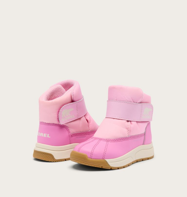 TODDLER WHITNEY III STRAP MID Winter Boot, Color: Pink Flare, Orchid, image 8