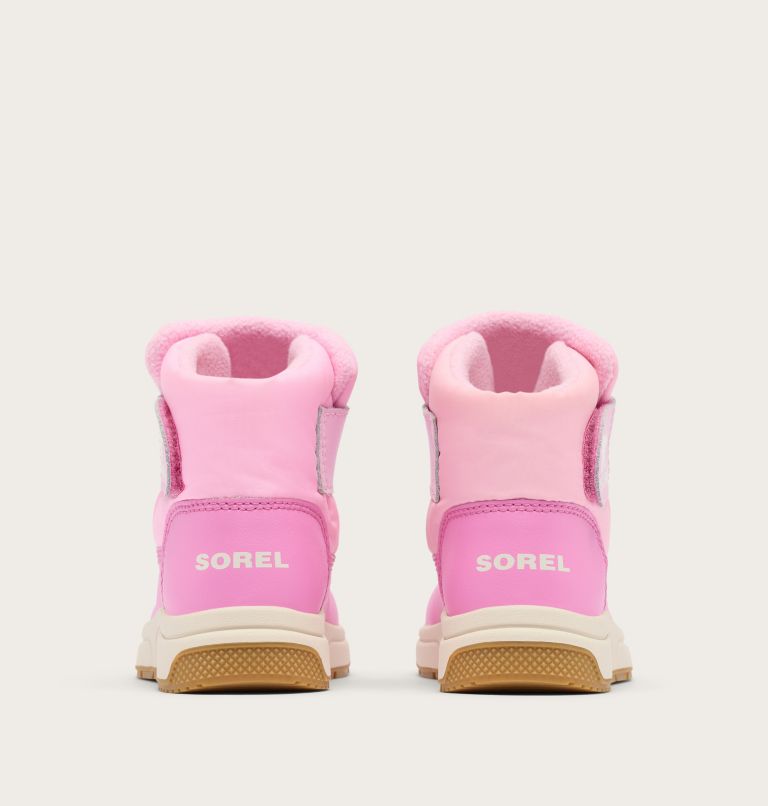 TODDLER WHITNEY III STRAP MID Winter Boot, Color: Pink Flare, Orchid, image 2