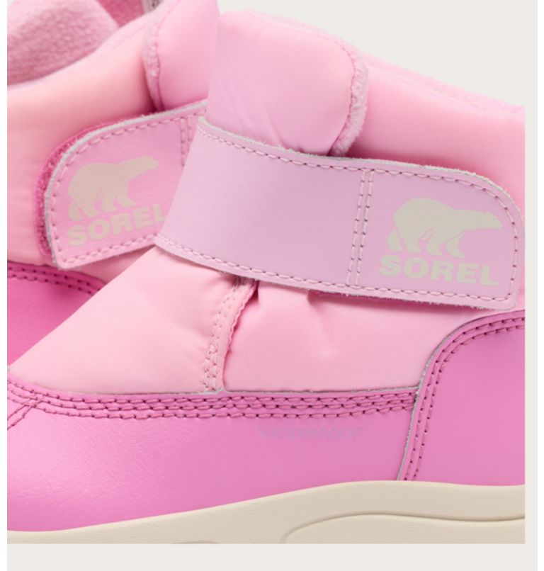 TODDLER WHITNEY III STRAP MID Winter Boot, Color: Pink Flare, Orchid, image 9