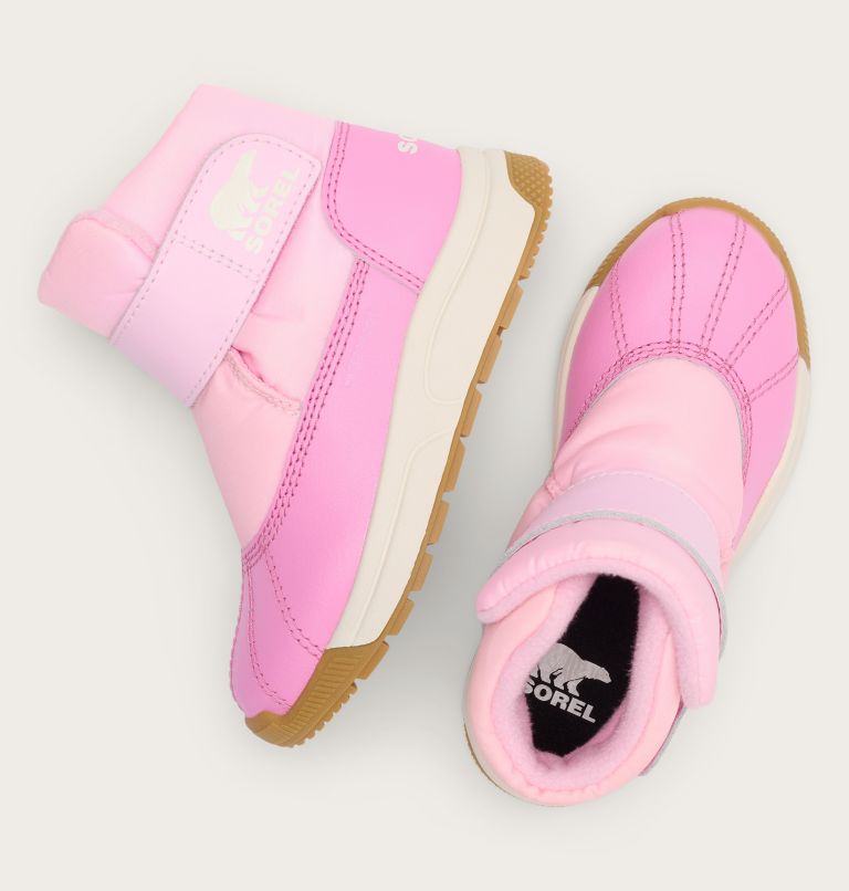 TODDLER WHITNEY III STRAP MID Winter Boot, Color: Pink Flare, Orchid, image 4