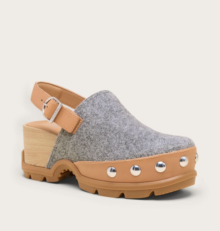 ROAM’N CLOG FELT Women's Shoe, Color: Tawny Buff, Gum 2, image 6