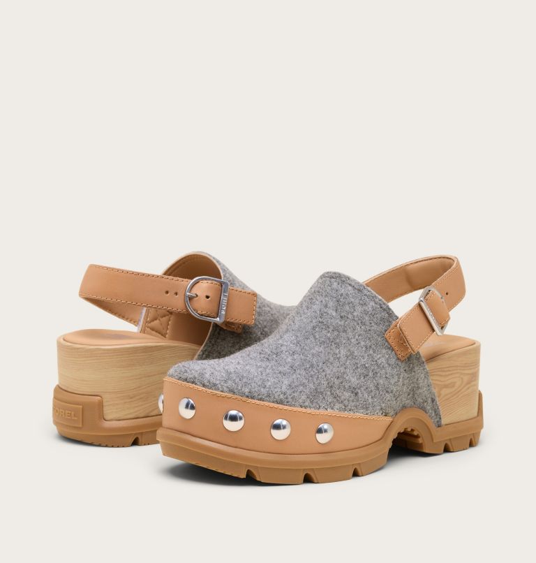 ROAM’N CLOG FELT Women's Shoe, Color: Tawny Buff, Gum 2, image 8