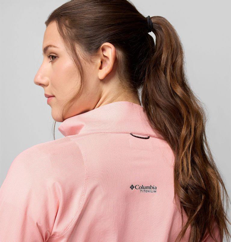 Women's Summit Valley Technical Half Zip, Color: Alpenglow, image 5